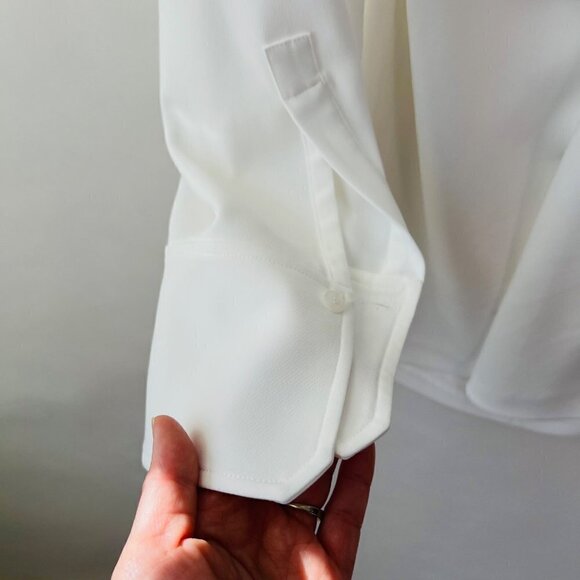 A.L.C Zoey long sleeves dress, white, size 12 - Picture 11 of 12